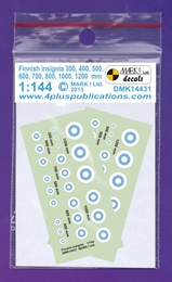 マーク11/144 フィンランド空軍 円形国籍マーク                       