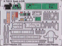 MPM1/72 サーブ J/A-21R                              