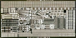 トムズモデルワークスPE99 1/700 WW2米戦艦 ノースカロライナ/ワシントン用     