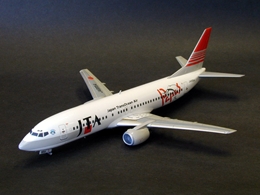 プラッツAA-4 1/144 B737-400 JTAパパスサイとカジキ