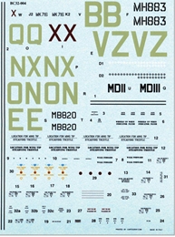 バラクーダデカール32004 1/32 スピットファィア Mk.9 パート1       