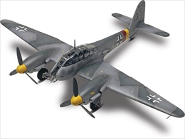 レベル・モノグラム1/48 メッサーシュミット Me410B-6/R              