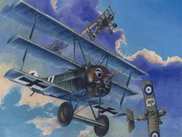 ローデン1/72 独・フォッカー F.I 三葉戦闘機　WW-                  