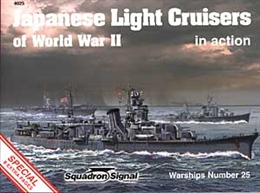 スコードロンW/S インアクション 4025 日本海軍 軽巡洋艦                 