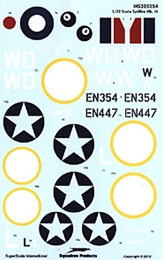 スーパースケール32-254 スピットファィア Mk.9 米陸軍 4th FS/52nd FG 