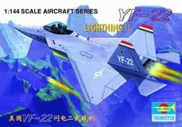 トランペッターモデル1/144 F-22 ラプター                      