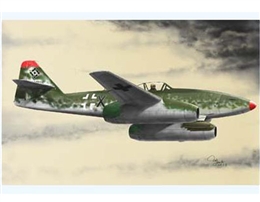 トランペッターモデル1/144 メッサーシュミット Me262A-2a             