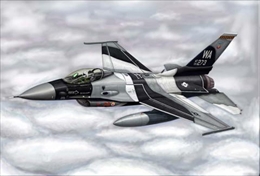 トランペッターモデル1/144 アメリカ空軍 F-16A/C ファイティング・ファルコンBlo