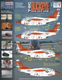 twoBobs デカール72-088 米海軍訓練飛行隊 パート1 T-2C           