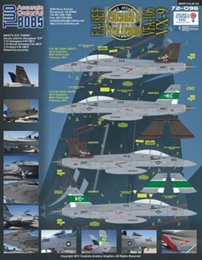 twoBobs デカール72-096 VFA-106,VX-9 米海軍100周年記念塗装 F/A-