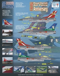 twoBobs デカール72098 デンマーク空軍 第730戦闘飛行隊 50周年記念マーキング